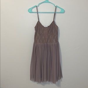 Small mauve dress
